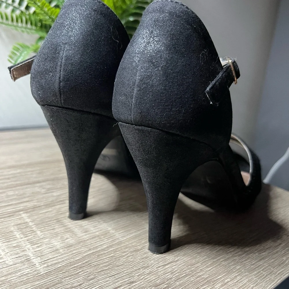 DREAM PAIRS Women's Amore Fashion Stilettos Open Toe Pump Heel Sandals - Picture 7 of 10